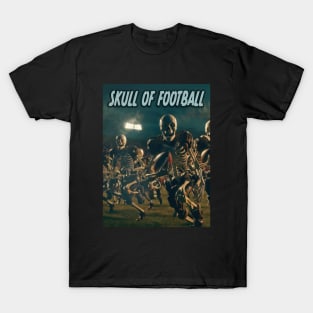 Skull of Football T-Shirt